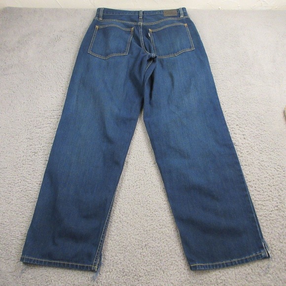 Vintage Levi's Silvertab Baggy Jeans size 33 x 34‎ Blue Skater 90s Y2K Grunge - Picture 9 of 16